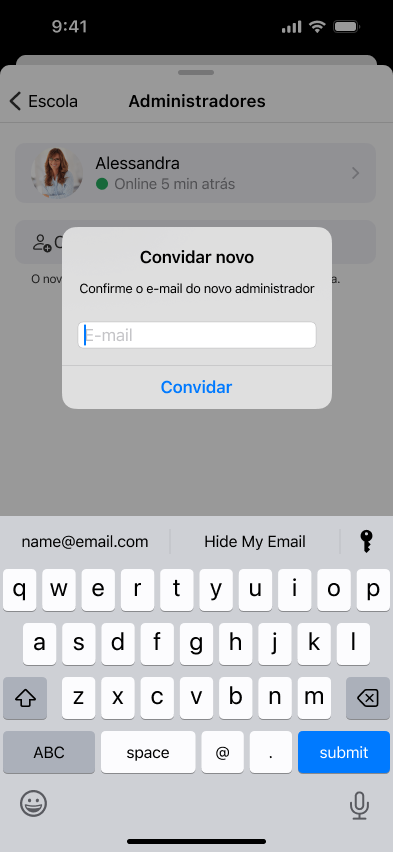 Gestão de Administradores