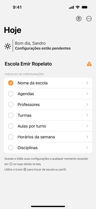 Checklist de Integração